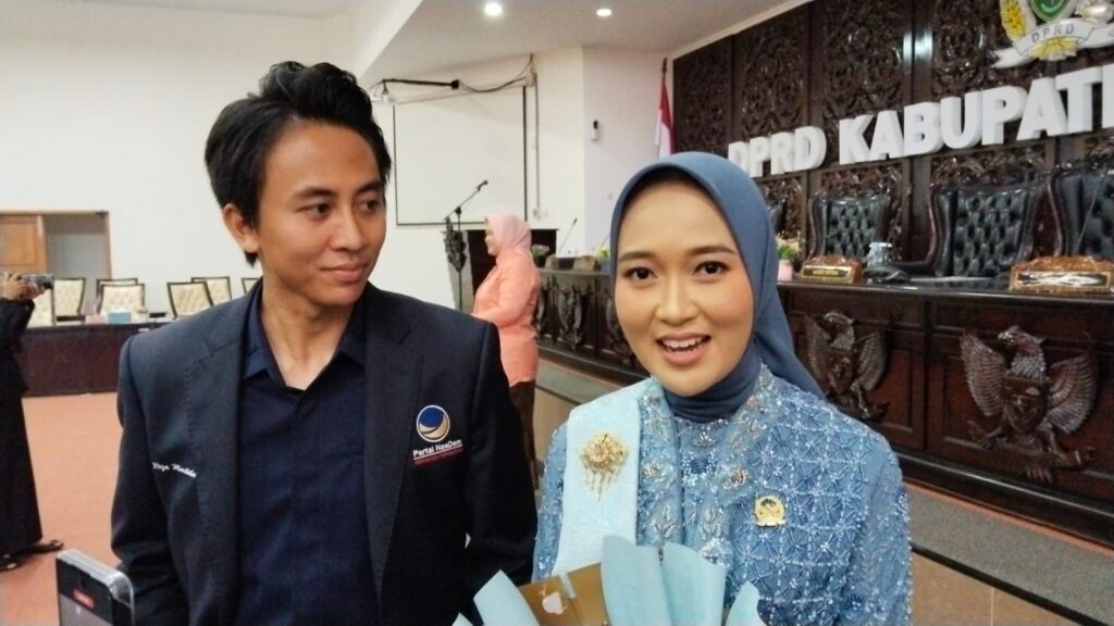 Khalisa Pimpinan DPRD dan Dr Reza Ketua DPD Nasdem